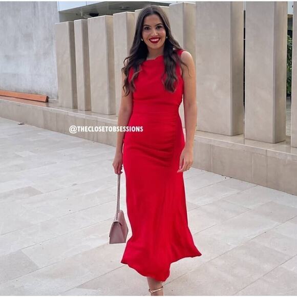 ZARA Sleeveless Midi Dress NWT LAST ONE!!! - Picture 11 of 16